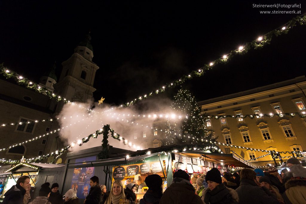 Adventmarkt in Salzburg am Adventwochenende